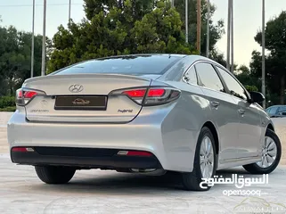  4 ‎هيونداي سوناتا هايبرد 2016 وارد كوري فحص كامل مميزة جدا للبيع بسعر  مغري