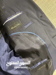  3 جاكيت بدله ماسيمو دوتي جديد ملبوس مرتين  فقط قياس 46