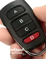  4 جهاز تحكم عن بعد ناسخ عالمي Diese RF 433MHZ بأربعة أزرار ABCD جهاز إرسال للأجهزة وأبواب السيارات