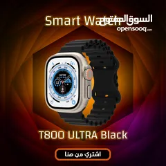  1 smart watch  T800 ultra black