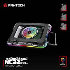  10 ستاند تبريد لابتوب FANTECH NC22 جديد من BLUE BELT