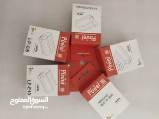  1 اكسسوارات تصوير شواحن وبطاريات الكمرات مختلف الأنواع كانون نيكون فوجي سوني باناسونيك الحديث والقدم و