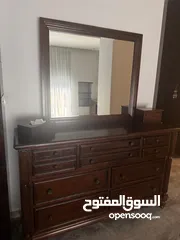  2 تسريحة خشب لون بني