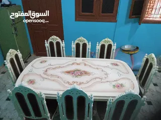  4 ترابيزه سفره 8 كراسي