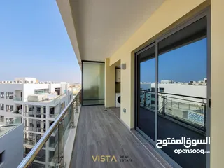  10 1 BR Brand New Penthouse Floor Apartment In Boulevard Muscat Hills  -For Sale