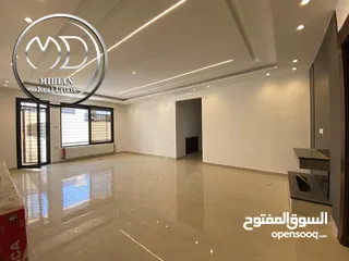  4 شقق أرضية وطوابق مكررة وأخير مع روف للبيع في خلدا مساحات 160م & 250م تشطيبات وديكورات سوبر ديلوكس