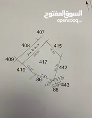  6 للبيع قطعة أرض بإطلالة مميزة على سد الملك طلال