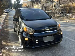  7 سيارة للبيع كيا مورننغ باللون الاسود المميز ،،،، سعر مغري ع الكاش