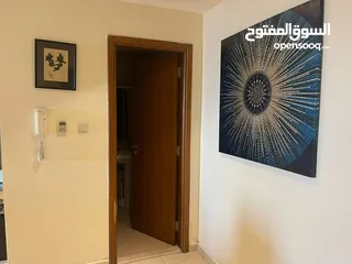  13 باقل سعر غرفه وصاله مفروشه بالكامل للايجار الشهري في ابرااج عجمان وان