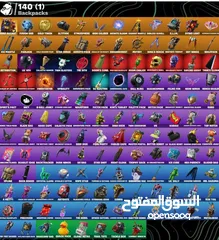  6 حساب فورت نايت بسعر مغري فيه 1.3Kڤي بوكس  مضمون من السرقة او التهكير