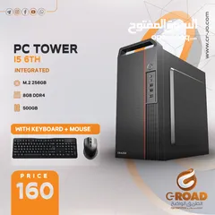  14 كمبيوتر مكتبي بمواصفات ممتازة  ابتداء من 79 د كمبيوتر جيمنج للالعاب   GAMING PC OFFICE COMPUTER