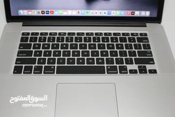  5 MacBook Pro (15-inch, Mid 2015) بحالة  جيدة جداً وسعر اكثر من رائع