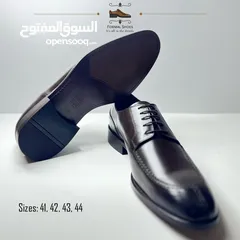  7 أحذية رسمية تركية ماركة Lucci Verrosi جلد طبيعي