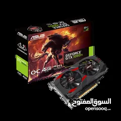  2 كرت شاشه 1050ti 4gb للبيع او البدل بشغل جميع الالعاب