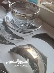  1 طقم زجاجي للأيس كريم
