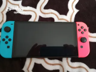  2 نينتندو سويتش  Nintendo Switch Oled بحالة الجديدة تحت الضمان  1100 شيكل