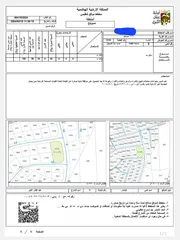  1 ارض مميزة على ثلاث شوارع مطلة مع منسوب للبيع في منطقة صويلح   بسعر مغري