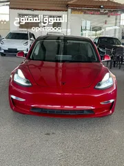  1 تسلا مودل 3 موديل 2020 لون خمري للبيع بسعر مغري