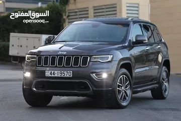  1 2017 Jeep Grand Cherokee Limited جيب جراند شيروكي ليميتد موديل 2017 فحص كامل 7 جيد بدون ملاحظات