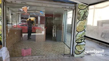 1 مطعم للايجار البيادر المنطقه الصناعيه مجهز بلكامل