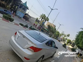  6 هونداي اكسنت ديزل 2015 جير عادي بسعر حرق 39000 البدل وارد اصل برايفت