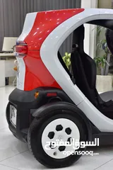  10 Renault Twizy ( 2020 Model ) in White / Blue / Red Color Korean Specs