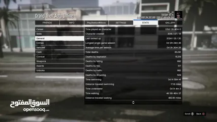  2 حساب قراند GTA5 مهكر