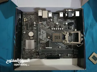  7 معالج i3 8100 , مع مذر بورد  prime b360m-k  , البيع للقطعتين فقط و ليس كل وحده لحال