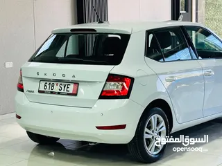  7 سكودا فابيا بنزين اتماتيك ترخيص 2021