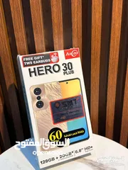  2 ALL CALL HERO 30 PLUS ( 128GB ) / 20 RAM NEW /// هيرو 30 بلس ذاكرة 128