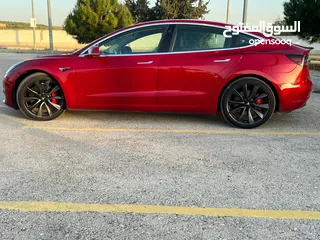  8 tesla#tesla Tesla Model 3 (performance)اعلى صنف Dual Motor          (من المالك مباشرة)