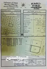  1 للبيع ثلاث اراضي شبك في ولاية بركاء الدهس الجديدة كورنر وسطية وسطيه بالقرب من الشارع السريع