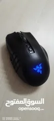  10 Mouse razer naga pro ماوس مخصص لمحترفي الاعاب وخاصه العاب MMO و RPG ويتميز بدقه عالي جداً