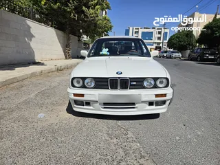  9 بوز النمر مواصفات كاملة . 1990 E30 M-technic II. كل اشي راكب أصلي BMW