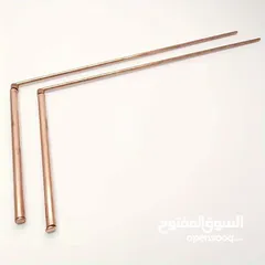 10 قضبان تنقيب قابلة للسحب من النحاس النقي بنسبة 99.9%