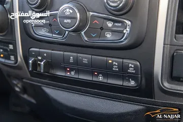  14 Dodge Ram Big horn 2019 gasoline   البكب بحالة الوكالة و قطع مسافة 51,000 ميل فقط