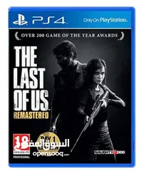  4 العاب بلاستيشن 4.5  THE LAST OF US 2 باقي العاب بل وصف