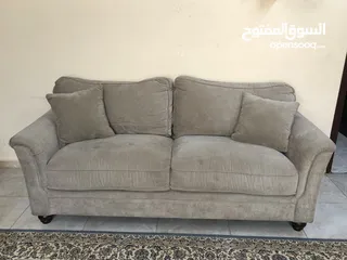  4 Light brown sofa set