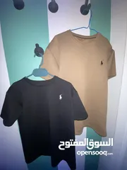  1 ملابس Ralph Lauren نص كم للصيف