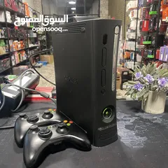  5 اكسبوكس 360 مهكر مع ايدتين 130 لعبه