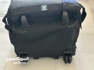  5 New large capacity insulated cooler box with  Wheels ايس بوكس او حافظ طعام بارد مع عجلات جديد