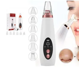  1 جهاز شفط الزيوان المطور 6 رؤوس شفط الدهون من الوجه (قوه شفط عاليه) شفاط زيوان و دهون الوجه