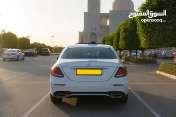  13 للبيع Mercedes Benz E300 2018 نظافة و ممشى بسيط