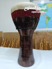  9 مجموعة متنوعة من الالات الموسيقية من الجلد الطبيعي وشغل يدوي 100%