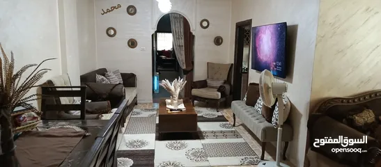  7 شقه لقطه بسعر مغري في ضاحية الأمير حسن طابق أول 3 غرف نوم ومعيشة وصالون ومطبخ جديد وبلكونه