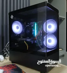  1 PC Gaming مستعمل بعض القطع جديدة