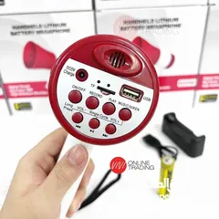 10 سماعة مناداة بوق بطارية شحن صوت عالي مع مدخل USB