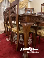  4 غرفة سفرة مع بوفيه