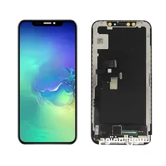  2 شاشة IPHONE XS أصلية شركة فكك 100% .