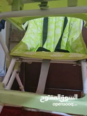  4 كرسي اطفال بحالة مستعمل بحالة ممتازة  لايفوتكم اقوى عروضنا لليوم ولكل يوم  كرسي طعام لطفلك مبارك لكم